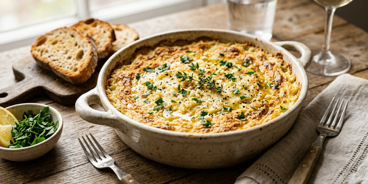 Brandade de morue sans gluten et sans lactose