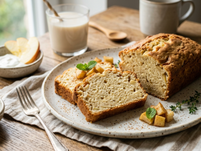 Cake moelleux pour enfant sans gluten, sans œufs et sans lactose