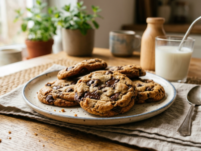 Cookies sans fruits à coque ni arachides