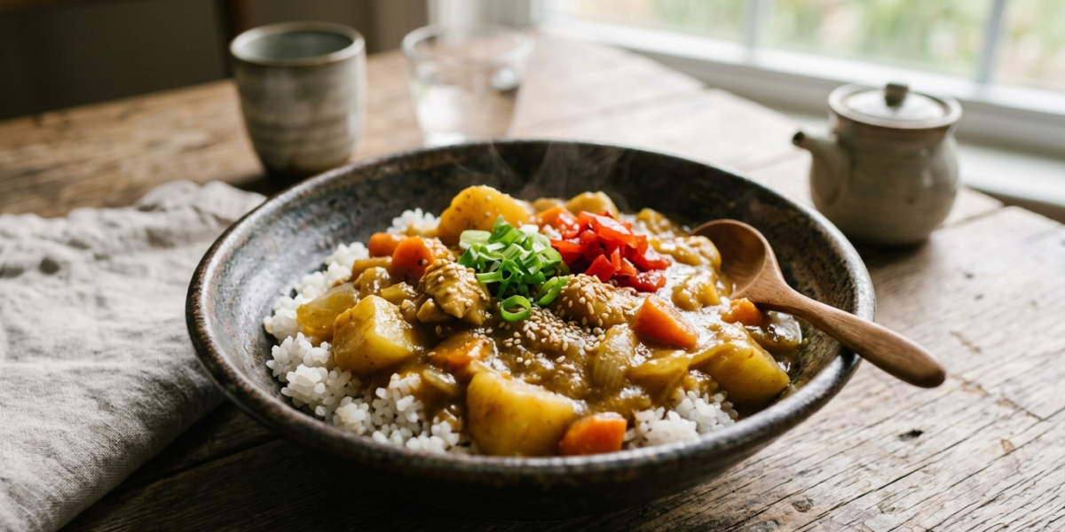 Curry japonais sans soja authentique