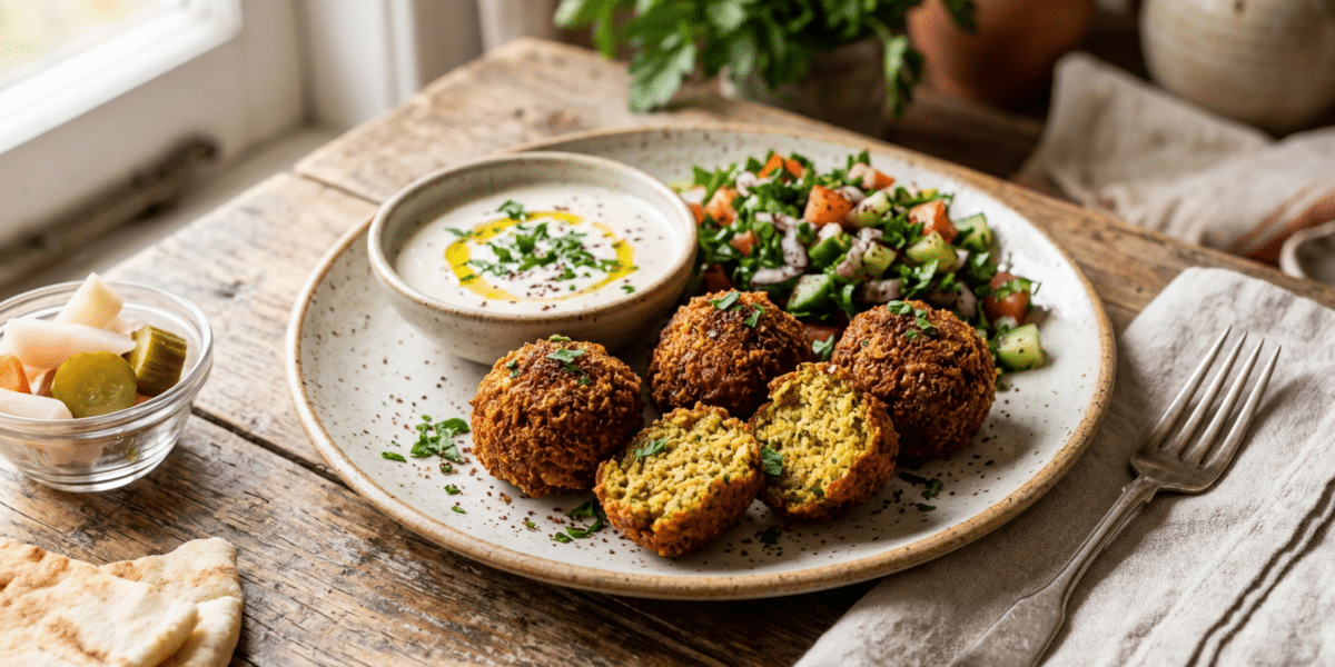 Falafel sans sésame : boulettes croustillantes de pois chiches épicées