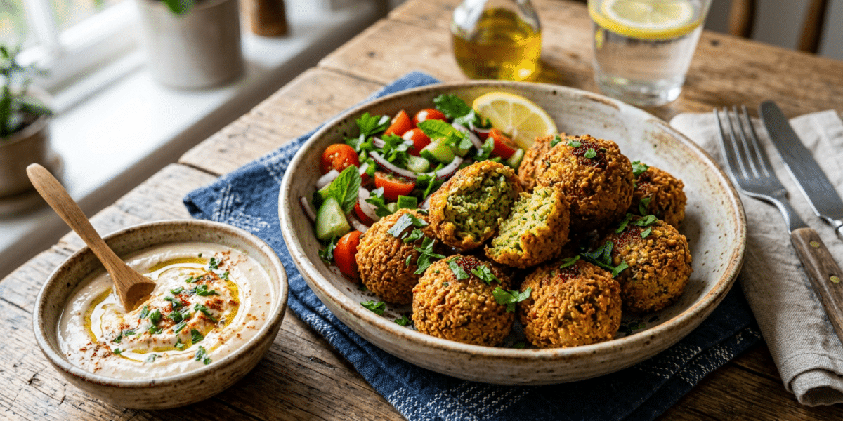 Falafels sans gluten et sans œuf, croustillants et savoureux
