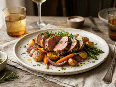Filet Mignon de Porc Sans Gluten Ni Lactose