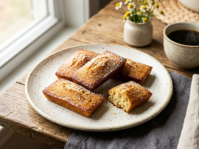 Financier sans amandes et sans fruits à coque