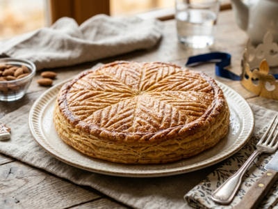 Galette des Rois sans gluten, sans œuf et sans lactose