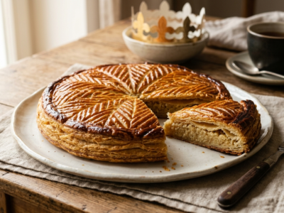 Galette des Rois traditionnelle sans soja et sans lactose