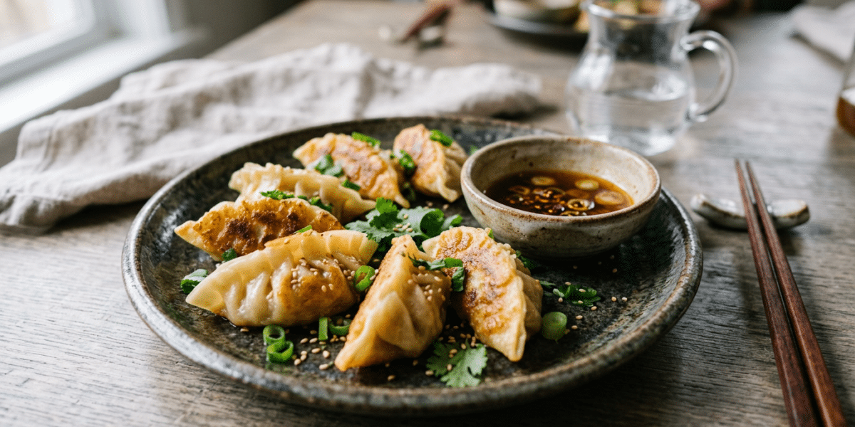 Gyoza sans gluten et sans soja : raviolis japonais savoureux