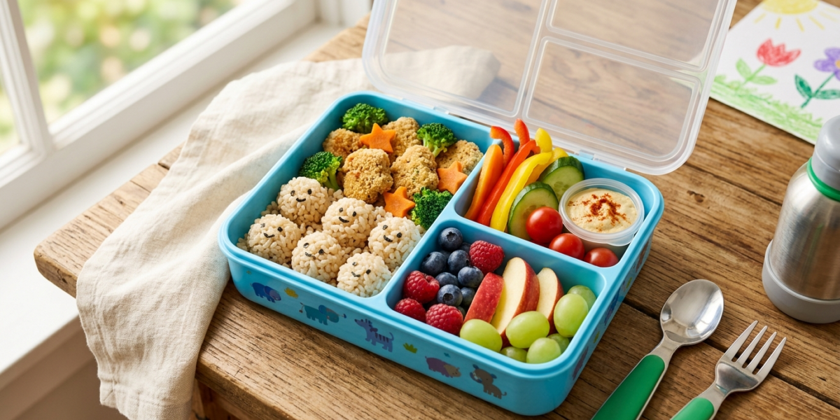 Lunchbox sans allergènes pour école maternelle