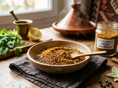 Mélange d&rsquo;épices Ras el Hanout maison sans allergènes