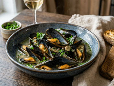 Moules Marinières Sans Lactose