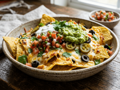 Nachos sans gluten fait maison