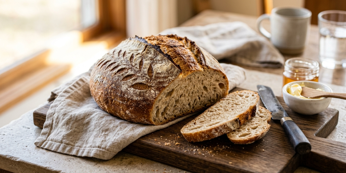 Pain de boulangerie sans gluten et sans sésame