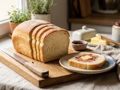 Pain de mie maison sans soja