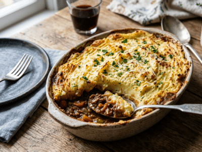 Parmentier de bœuf sans gluten ni lactose