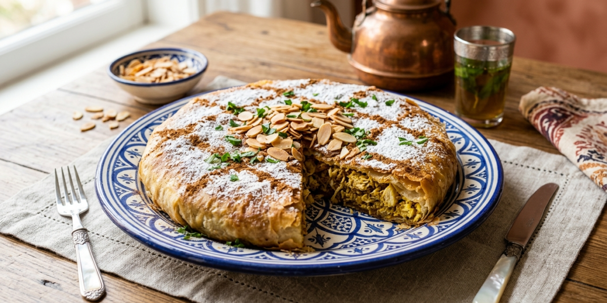 Pastilla marocaine sans gluten et sans lactose