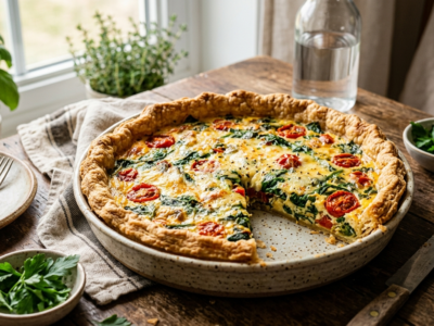 Pâte à tarte croustillante sans fruits à coque