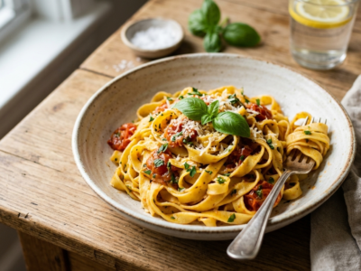 Pâtes sans gluten et sans soja maison