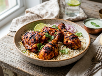Poulet Tandoori sans gluten et sans lactose