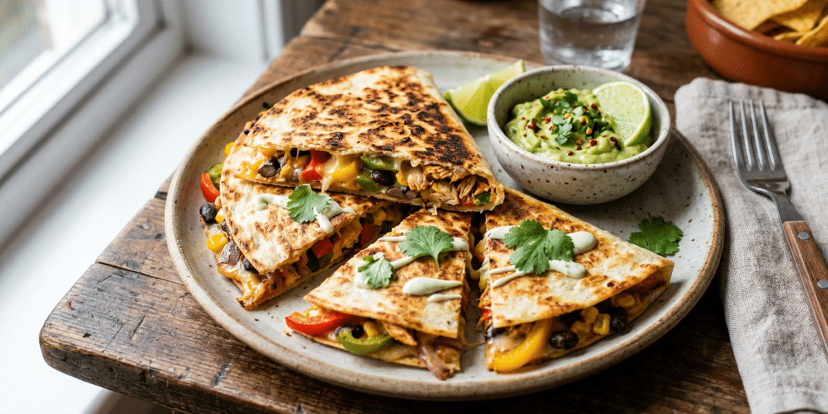 Quesadilla Sans Gluten et Sans Lactose