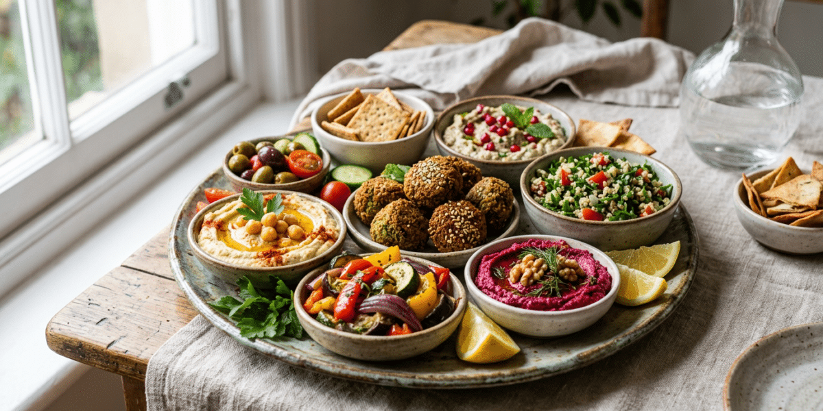 Recette Mezze sans gluten et sans lactose