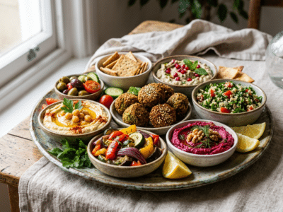 Recette Mezze sans gluten et sans lactose