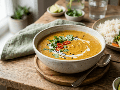 Sauce Curry Maison Sans Gluten et Sans Lactose