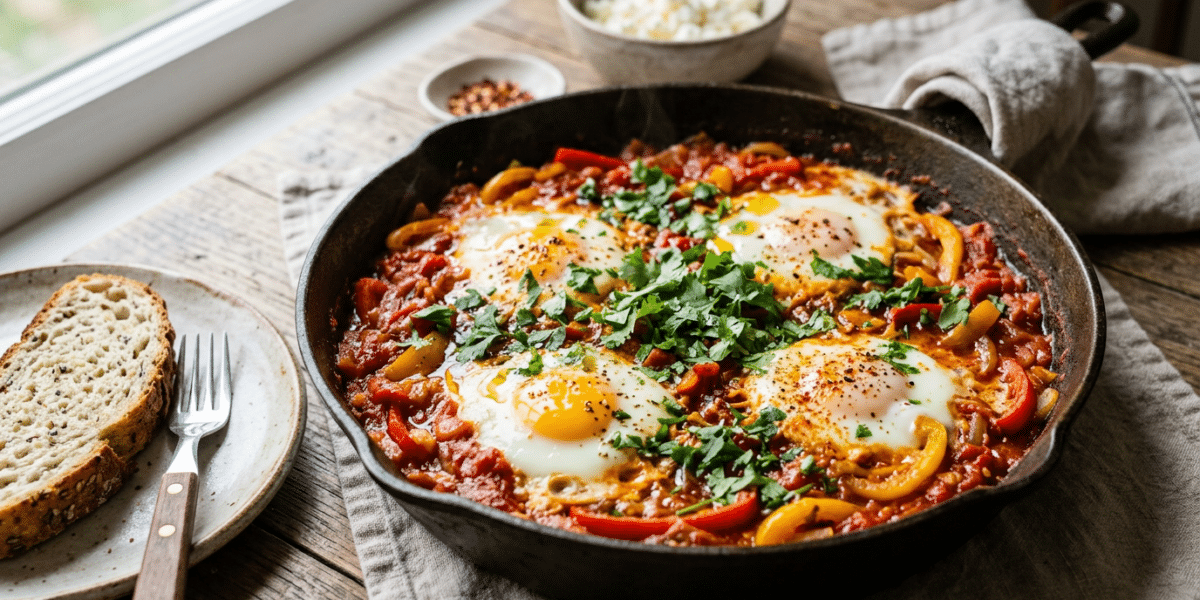 Shakshuka végétarienne sans gluten