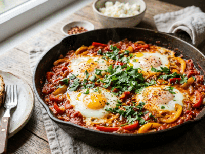 Shakshuka végétarienne sans gluten