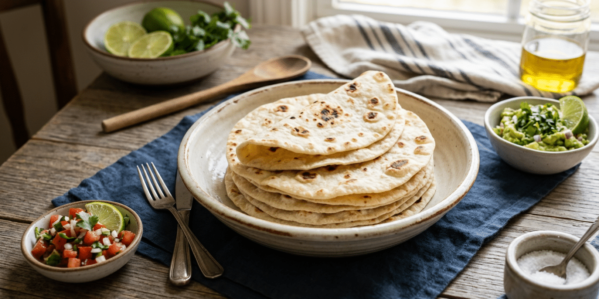 Tortillas maison sans gluten