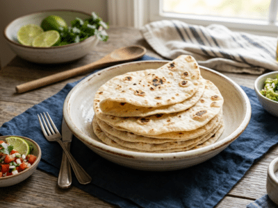 Tortillas maison sans gluten