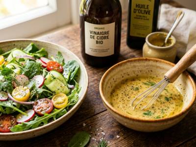 Vinaigrette sans soja et sans sésame simple et savoureuse