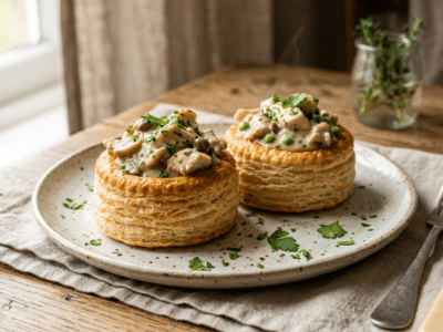 Vol-au-vent sans gluten sans lactose