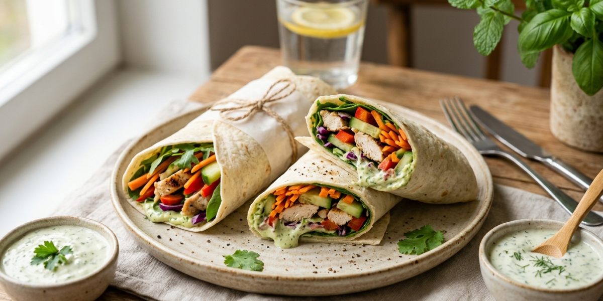 Wraps sans gluten, sans soja et sans sésame