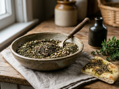 Za&rsquo;atar maison sans sésame : mélange d&rsquo;épices alternatif