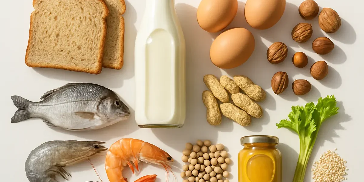 Les 14 allergenes majeurs : liste complete et tableau