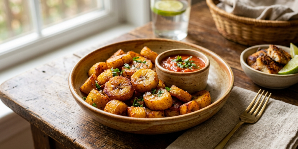 Alloco sans lactose et sans gluten – Bananes plantain frites savoureuses