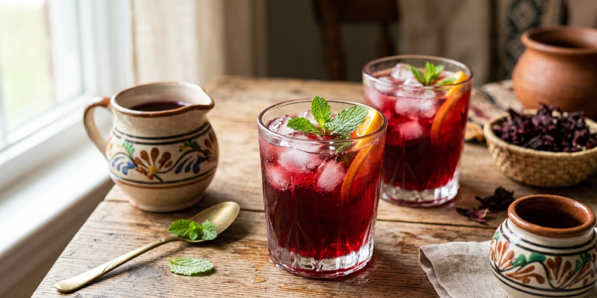 Bissap sans gluten : boisson rafraîchissante à base d’hibiscus