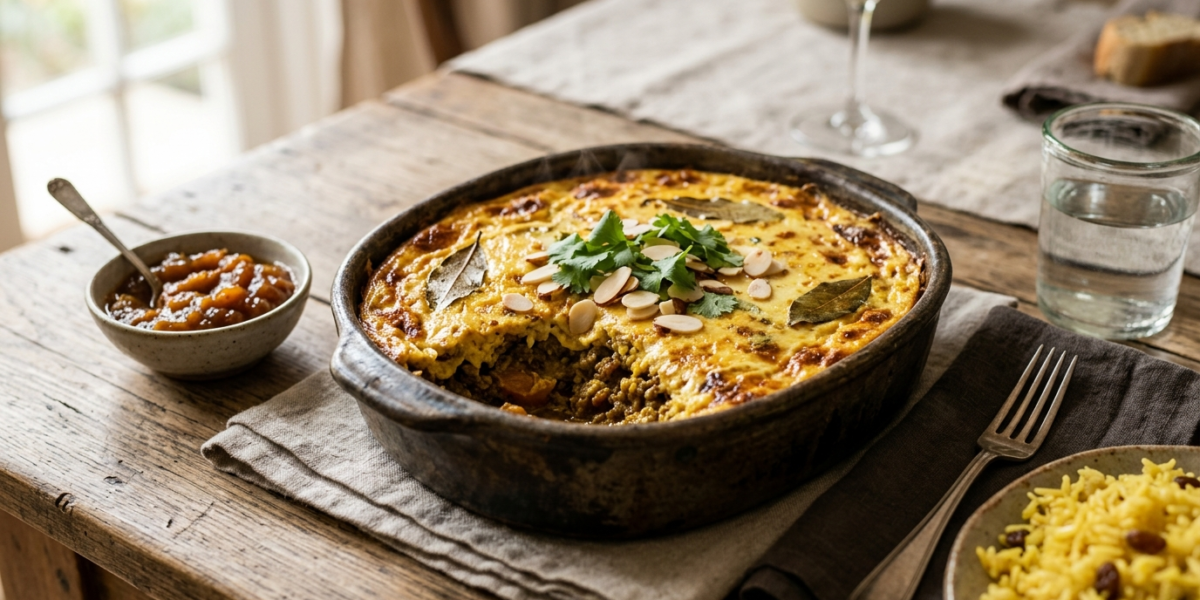 Bobotie sans gluten – Plat traditionnel sud-africain revisité