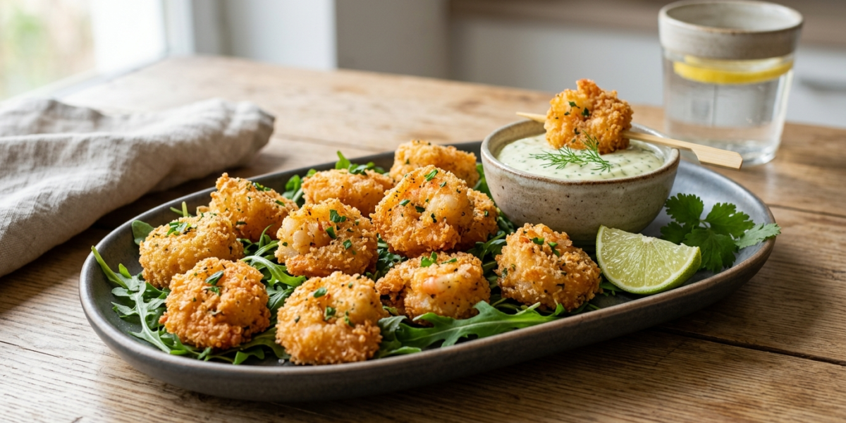 Bouchées de crevettes sans arachides