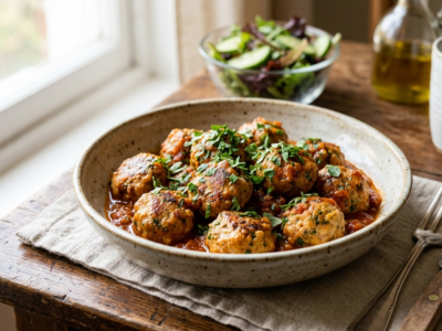 Boulettes low FODMAP sans gluten et sans œuf