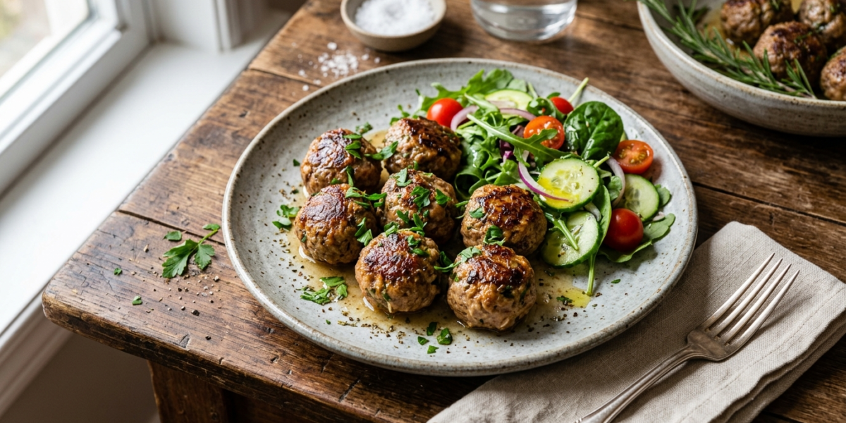 Boulettes Paléo sans Gluten et sans Œuf