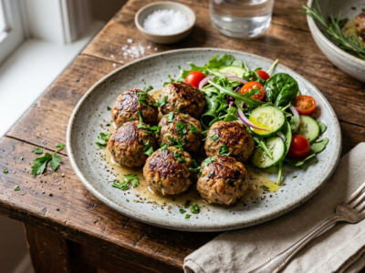 Boulettes Paléo sans Gluten et sans Œuf