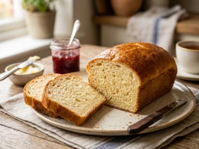 Brioche sans levure et sans gluten