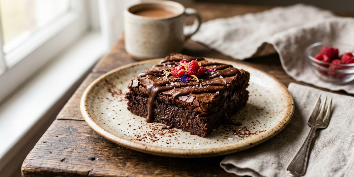 Brownie vegan sans gluten et sans noix