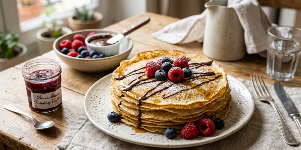 Crêpes de la Chandeleur sans gluten
