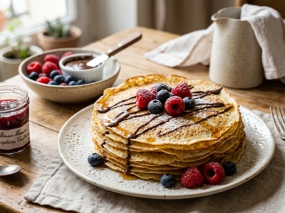 Crêpes de la Chandeleur sans gluten