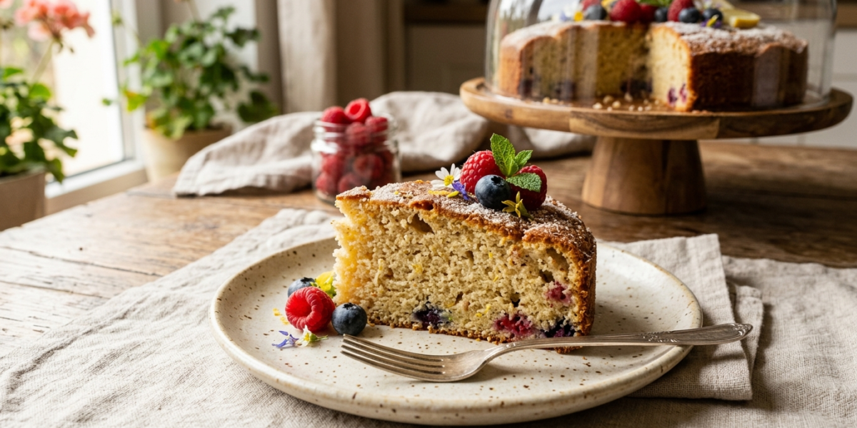 Gâteau moelleux pour diabétique sans gluten
