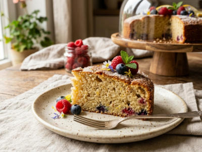 Gâteau moelleux pour diabétique sans gluten