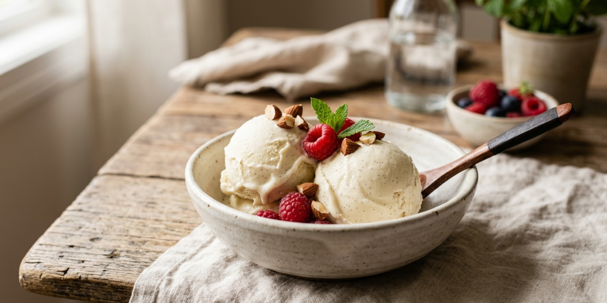Glace Keto Sans Sucre et Sans Lactose