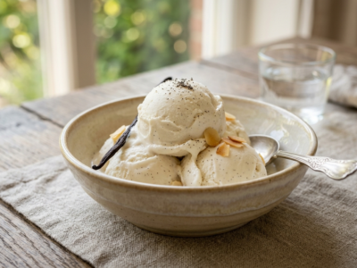 Glace Vanille Sans Lactose Sans Œuf